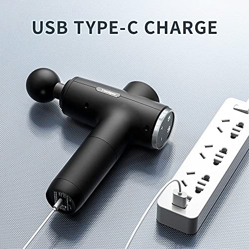 Youdgee Massage Gun Deep Tissue For Muscles, Back, Neck, Shoulder, Leg Pain Relief – Percussion Massage Gun For Athletes Body Massager Tool #TOP5
