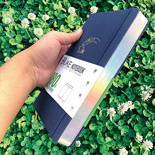 Carnet notes à pois avec reliure à plat pour dessiner au quotidien - 5