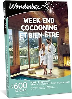 Wonderbox - Week-End Cocooning Et Bien-être - Coffret Cadeau - Idée Cadeau Séjours
