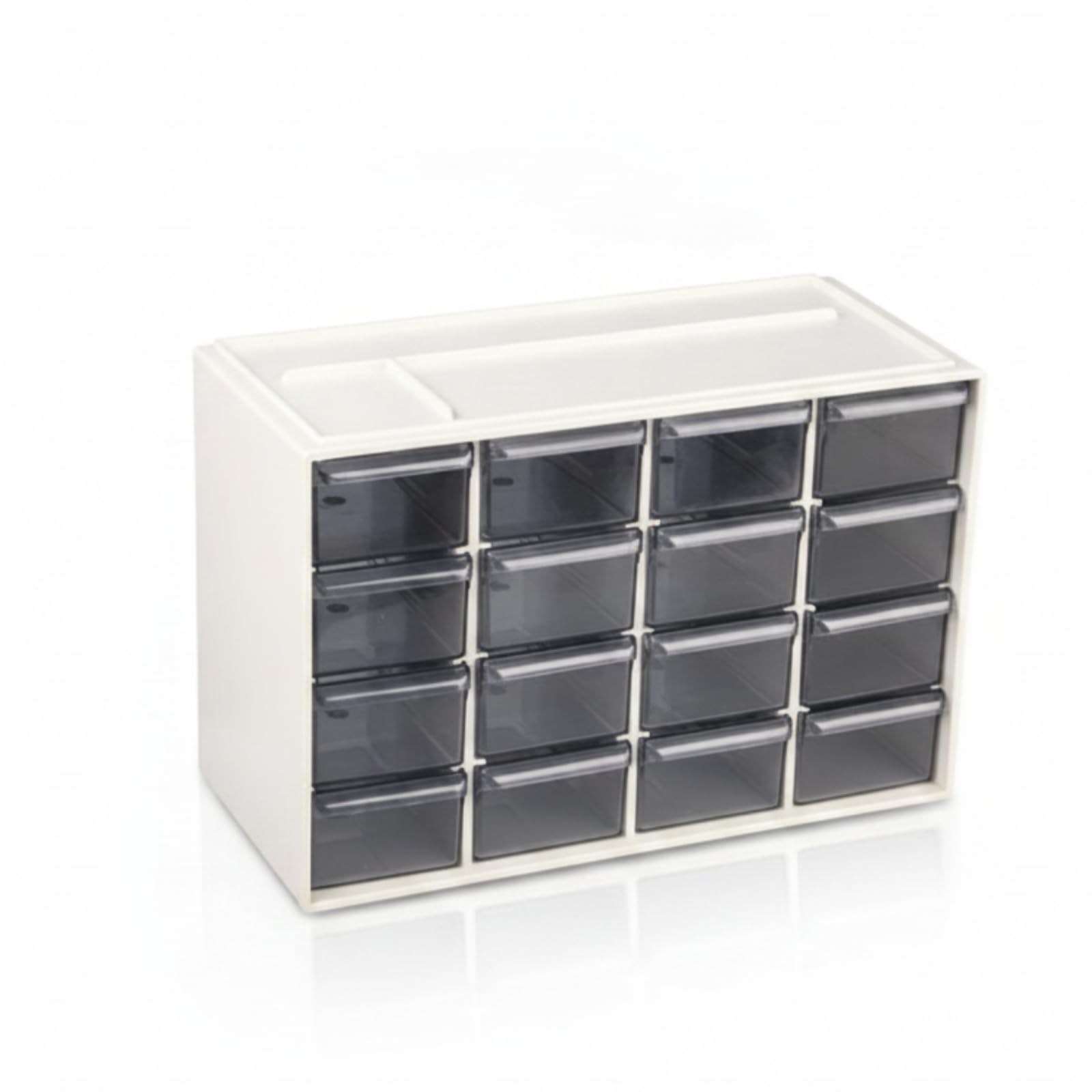 Organizador Escritorio 9 Cajones, Gris, Caja De Almacenamiento De Escritorio Con 3 Cajones