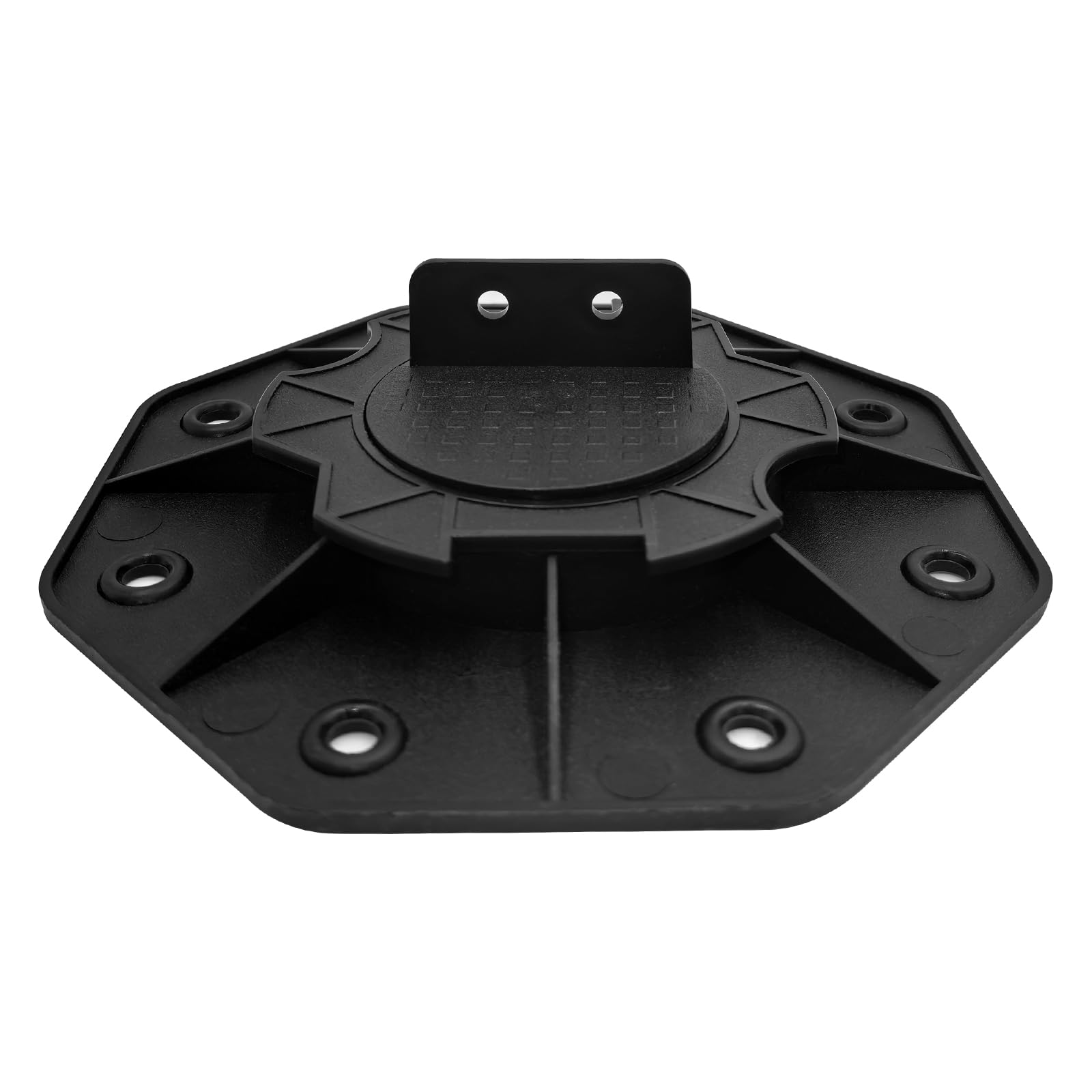 Lot de 10 roulements de piédestal de terrasse, hauteur réglable 18-30 mm, PP, pour fontaines à eau et jardins