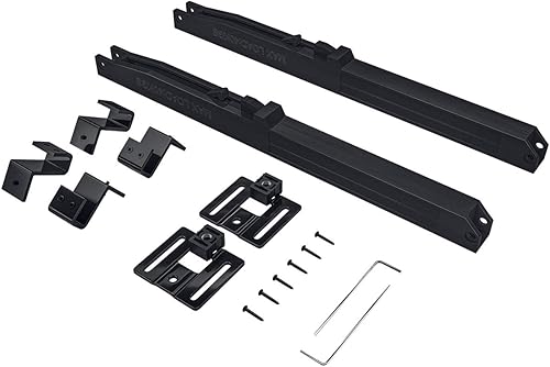 SMARTSTANDARD Kit de 2 piezas de herrajes para puerta de granero de cierre suave, a juego con una puerta que pesa hasta 88 libras para 1 SMARTSTANDARD Kit de 2 piezas de herrajes para puerta de granero de cierre suave, a juego con una puerta que pesa hasta 88 libras para 1