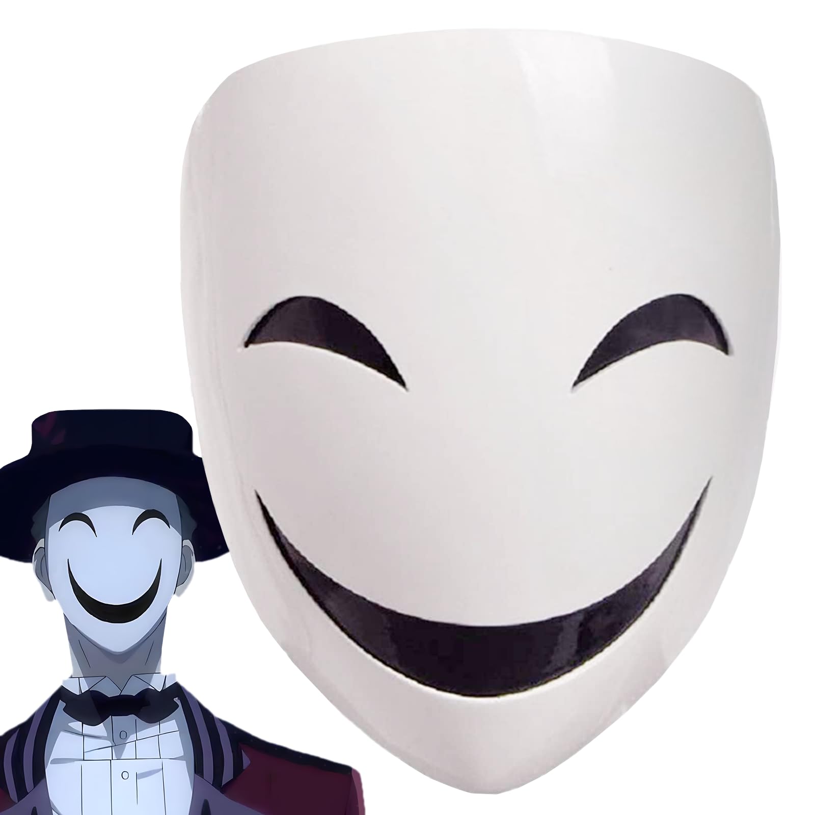 Varuotu Anime Mask High-Rise Invasion Mask Japanese Sniper Tenkuu Shinpan Halloween Costume Cosplay Masquerade Props