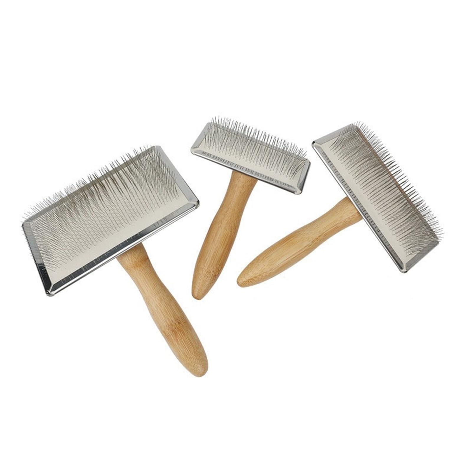 Hundekamm, Bürste for Langes Haar, Katze, Auto, Tier, Massivholz, Haustierentferner, Massage, Fellpflege, GSZ05(S S)