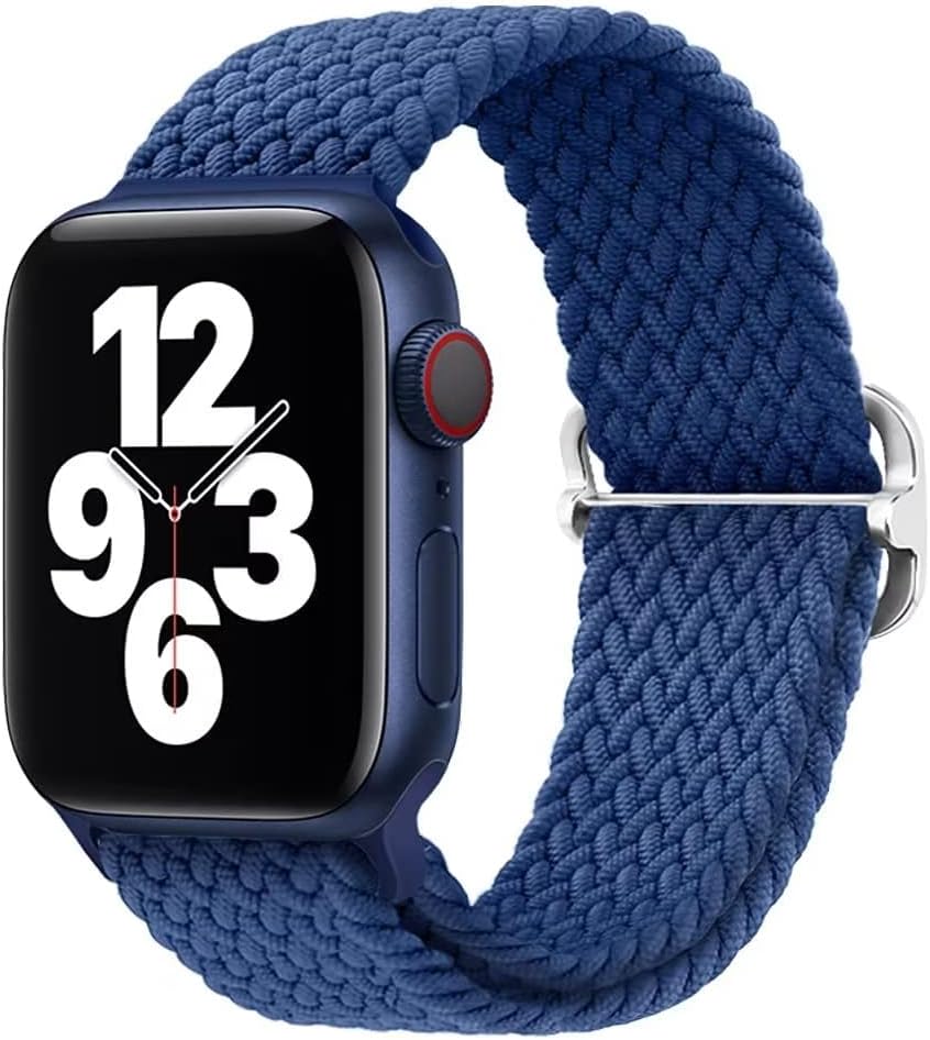 VEMIGON Compatible with Apple Watch Strap 38mm 40mm 41mm 42mm 44mm 45mm 46mm 49mm, Solo Loop Nylon Braided Sport Band for iWatch Series 11 10 9 8 7 6 5 4 SE3 SE2 SE Ultra 3 2 1 (Watch is Not Included)