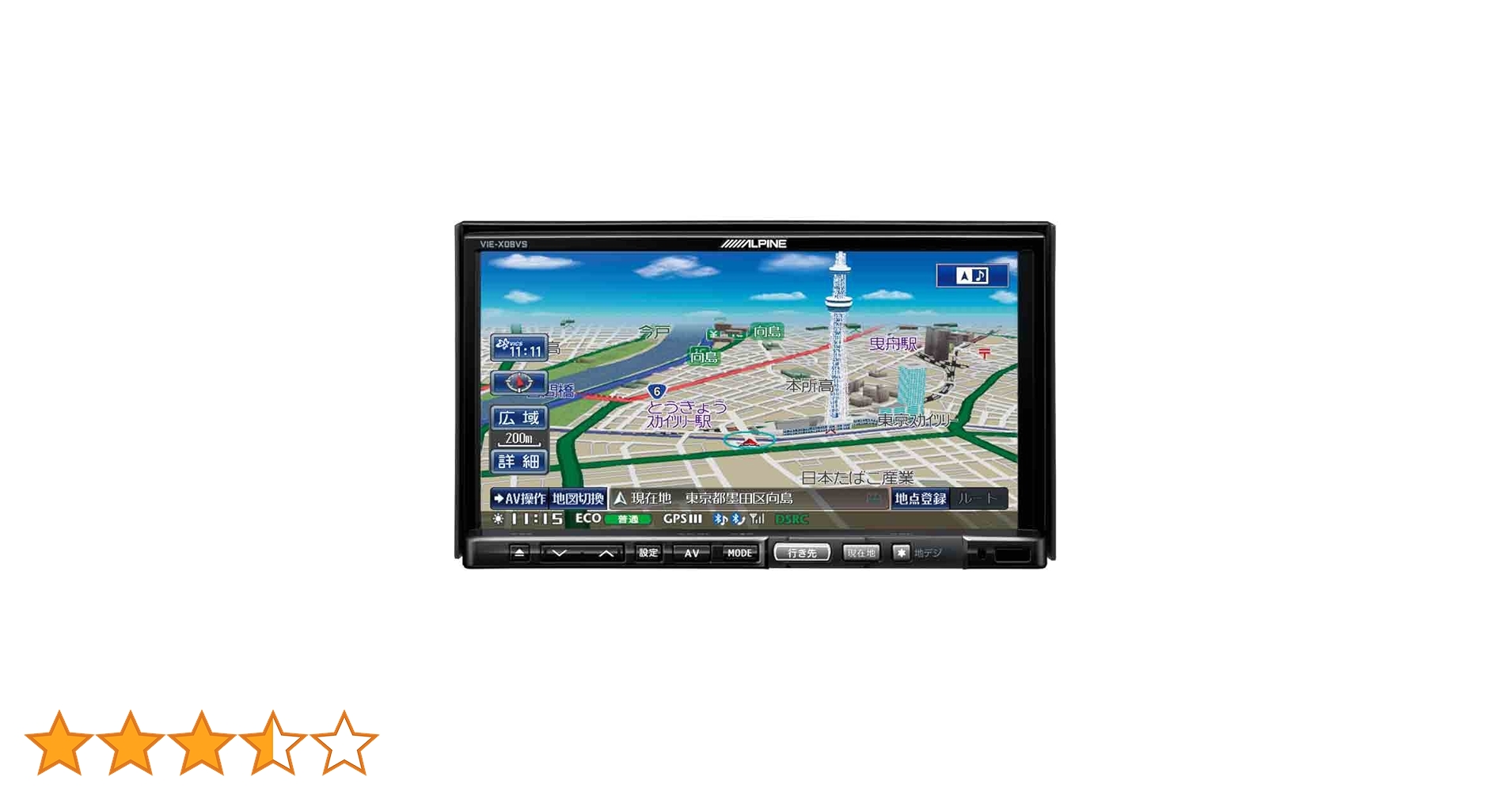 Amazon | アルパイン(ALPINE) HDDナビ 7型WVGA液晶地上デジタルTV/DVD