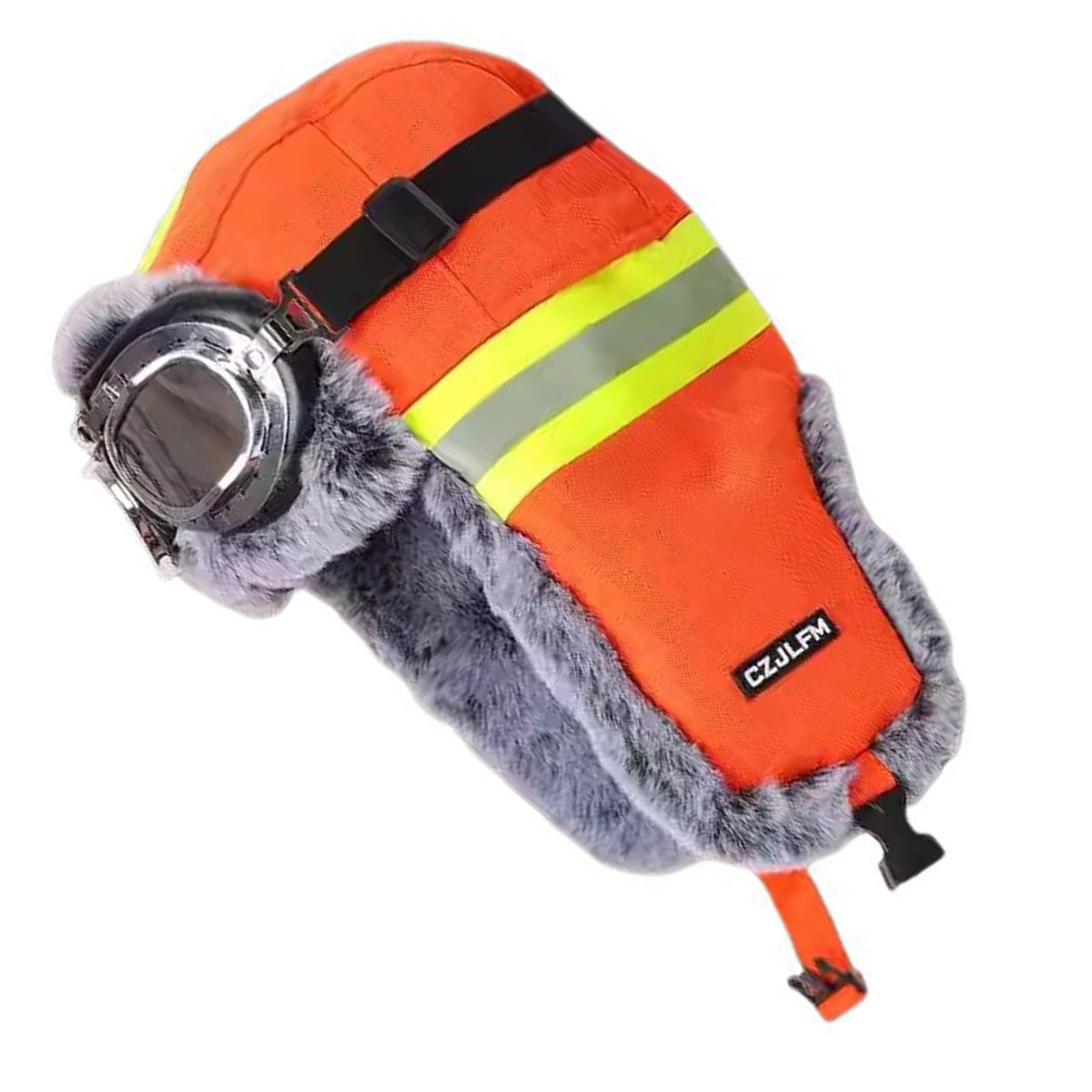 Bonnet trapper russe coupe-vent avec cache-oreilles et lunettes intégrées - 8