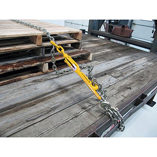 Image of KingChain | Lever Load Binder with Hooks for 5 /16-in to 3 /8-in G70 Chain