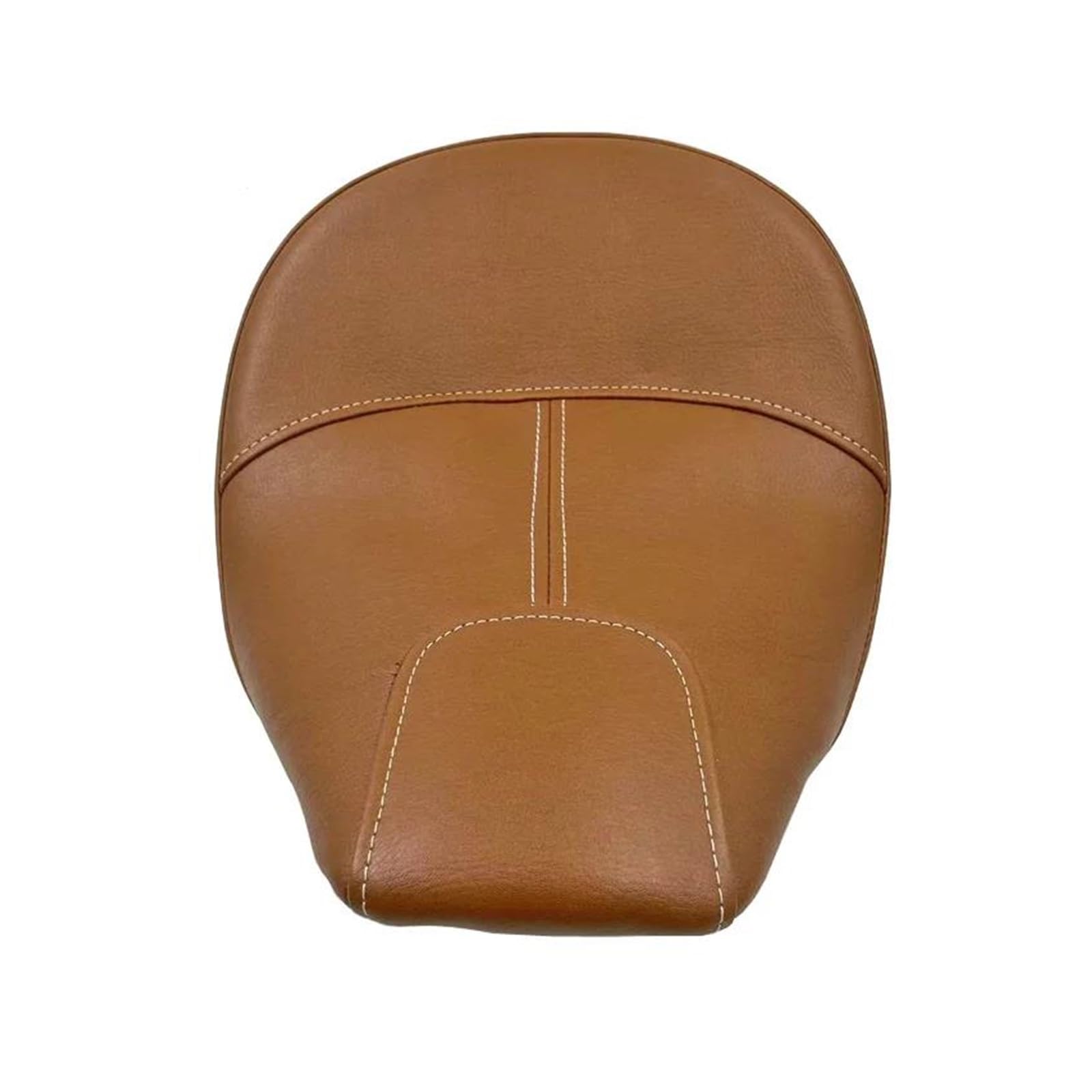Sillín Cuero para Motocicleta Asiento Delantero Solo para Conductor Cojín