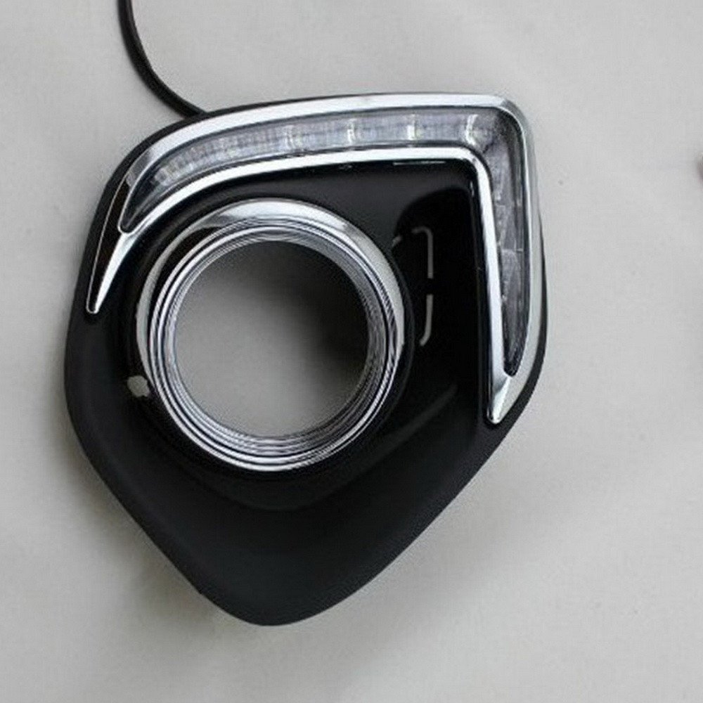 LED Luz Diurna DRL para ASX Outlander Sport 2013 2014 2015, 6000K Luz de Parachoques Frontal LED