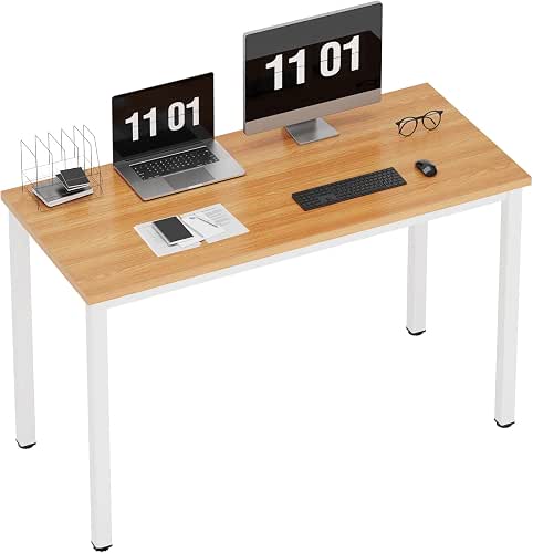 Need Computer Desk, 47 inch Home Office Desk, Modern Simple