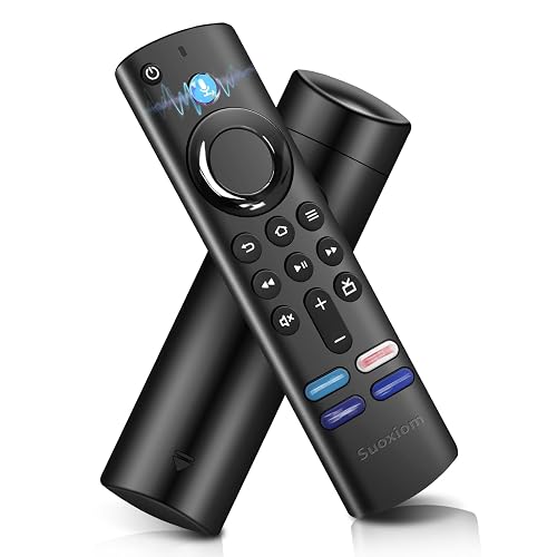 Suoxiom Ersatz-Sprachfernbedienung für Smart TV St1ck(4k, 2nd Gen, 3rd Gen, Lite), für AMZ Smart TV Cube (2nd Gen, 3rd Gen)