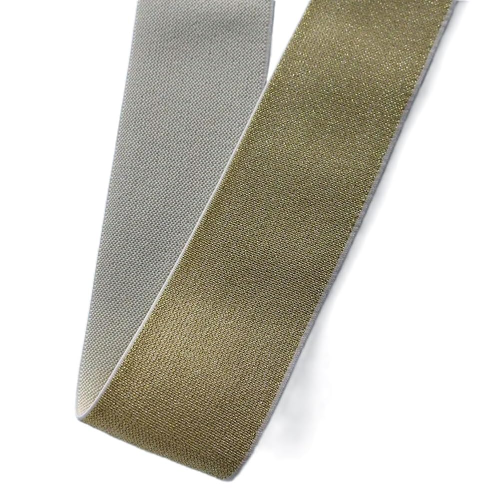 umass 3Meter 1~4cm Glitter Gold Silver Elastic Bands 10mm 15mm 25mm 40mm Elastic Rubber Band Belt Garment Trousers Sewing Lace Trim DIY Accessories
