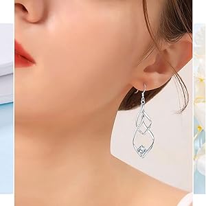 Orecchino Da Donna RKC In Argento Sterling 925 Con - Foto 2