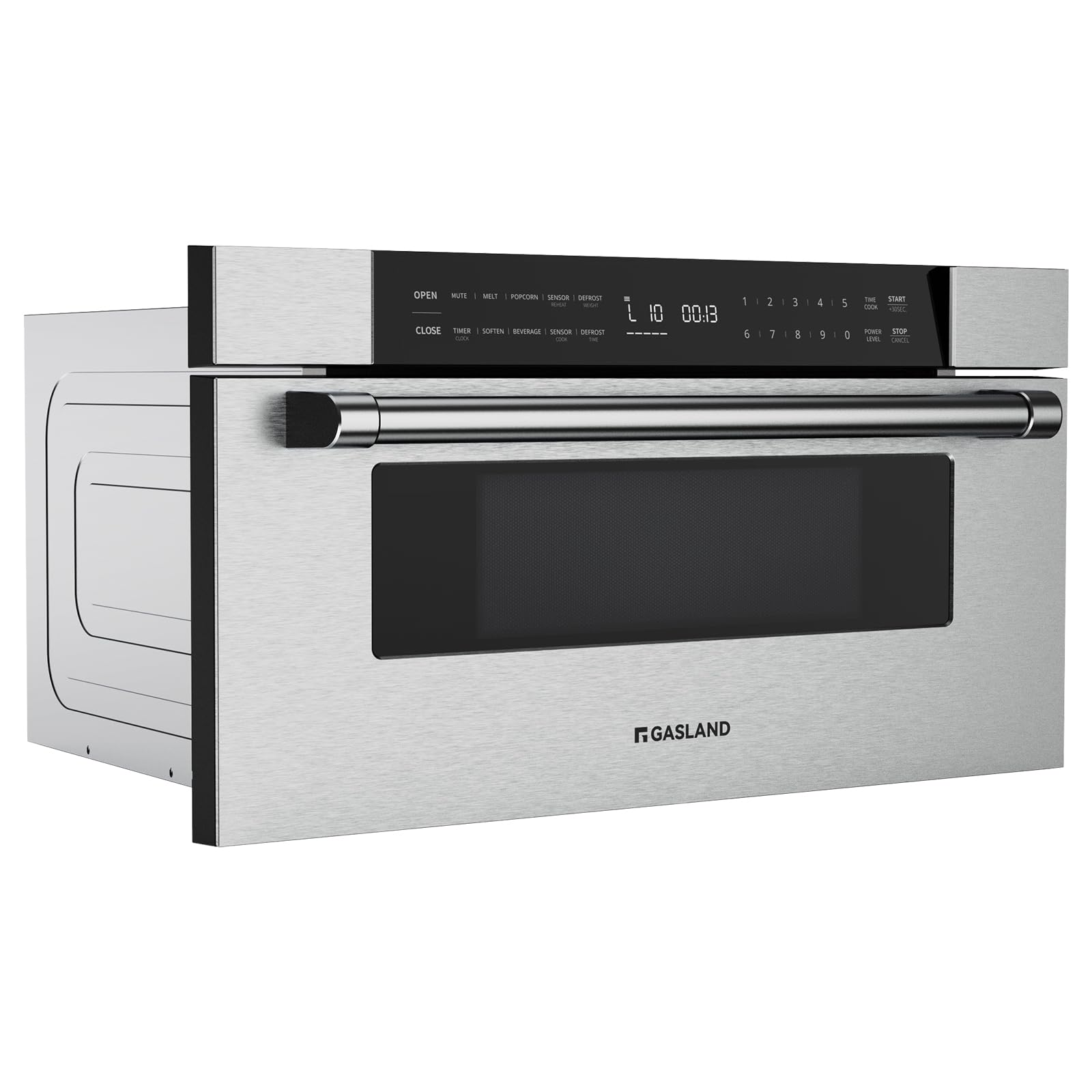 GASLAND 30 Inch Microwave Drawer, One-Touch Open, Multi-Stage Cooking