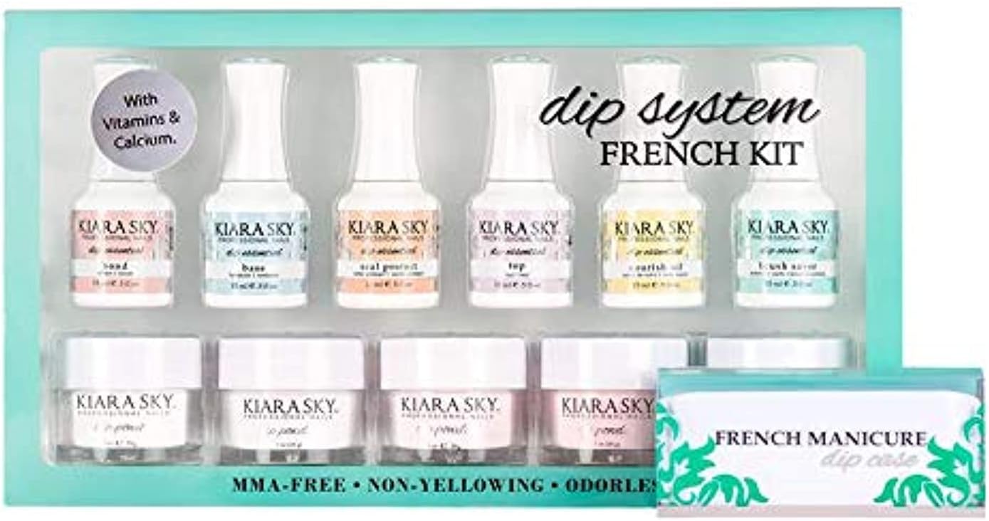 French Starter Kit Complete Dip Manicure Set