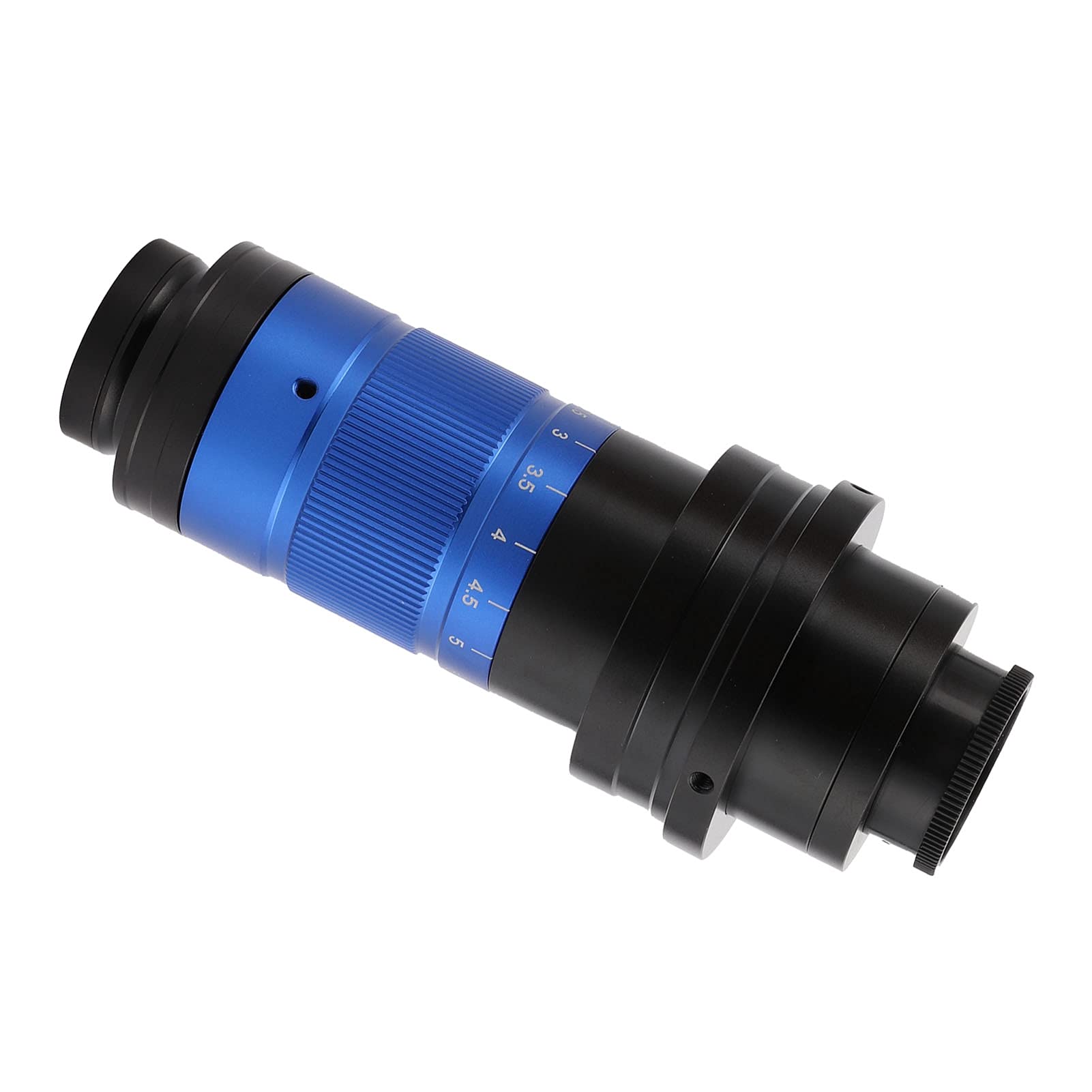 Lente de microscopio monocular Ajustable de Alta precisión 32X 255X Ampliación de Zoom para inspección Industrial y Uso en Laboratorio Material metálico 130 mm de Longitud