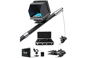 Fourq EFishing Camera for Underwater Adventure with 100ft Cable and 4pcs Ir Lights