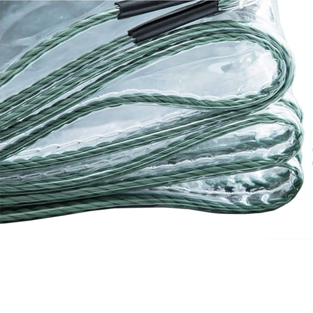 Outdoor-Multi Tarpaulin-Persenning Heavy Duty Klar Wasserdicht Mit Oesen Jeden 40Cm, Extra Strong 5 Mm Abdeckung Tarp Für Veranda/Angeln/Camping, 550G / M²,1.1X1.6M