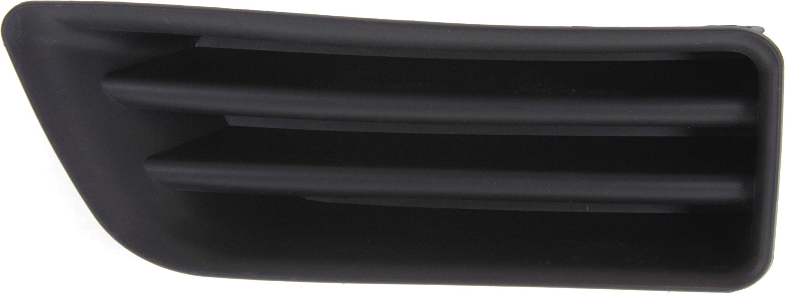 Evan Fischer Front Fog Light Cover Compatible With Honda Accord 2006-2007, Black, Sedan, Passenger Side