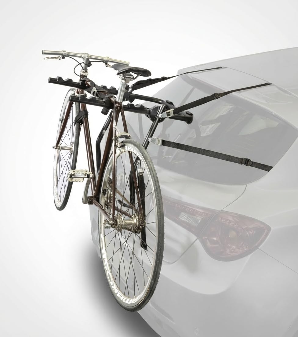 VDP universal Fahrradträger Travel - Heckfahrradträger Heckklappenträger Auto - für 3 Fahrräder - für Kofferraumklappe