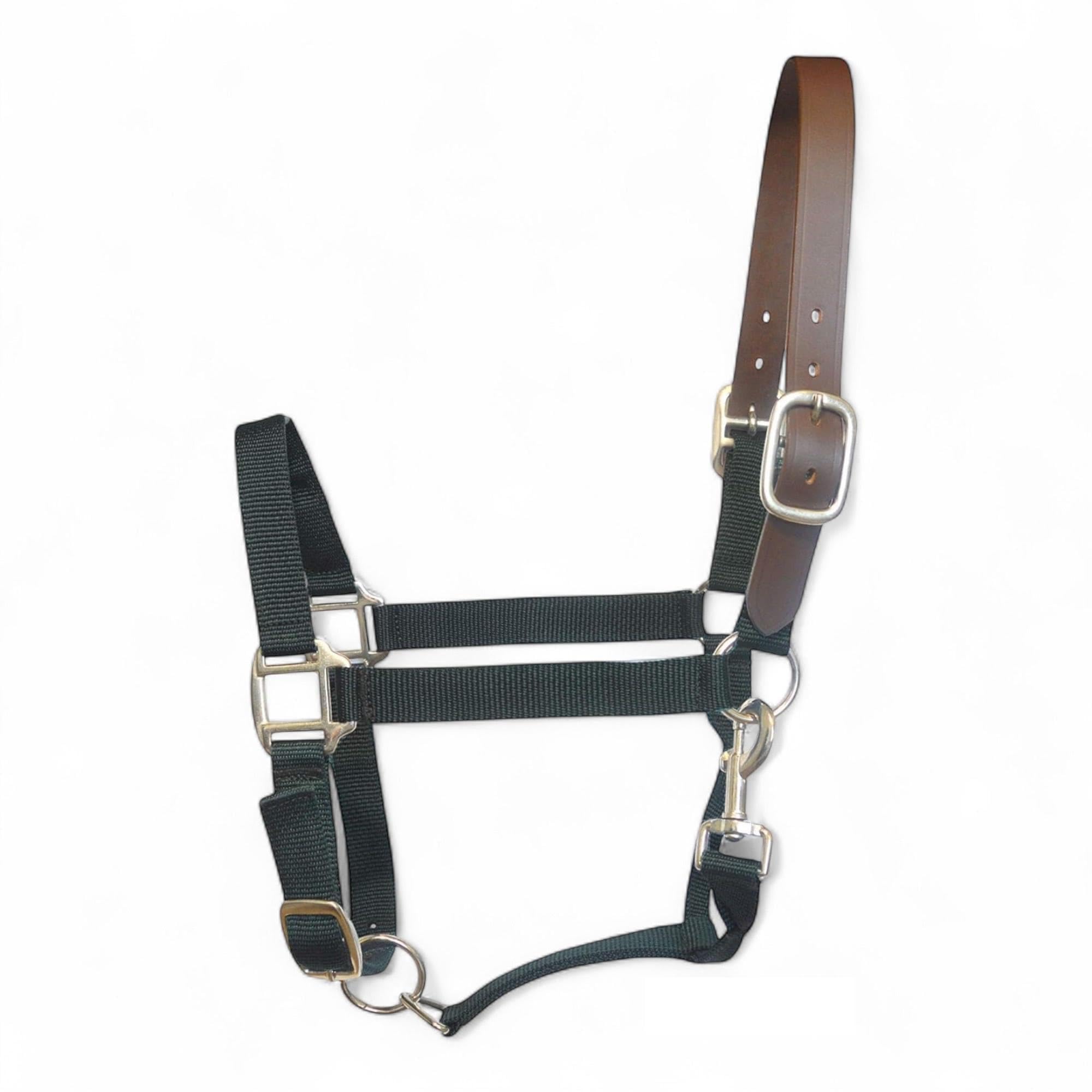 SIE Cavezza regolabile in nylon (nero, tiraggio)