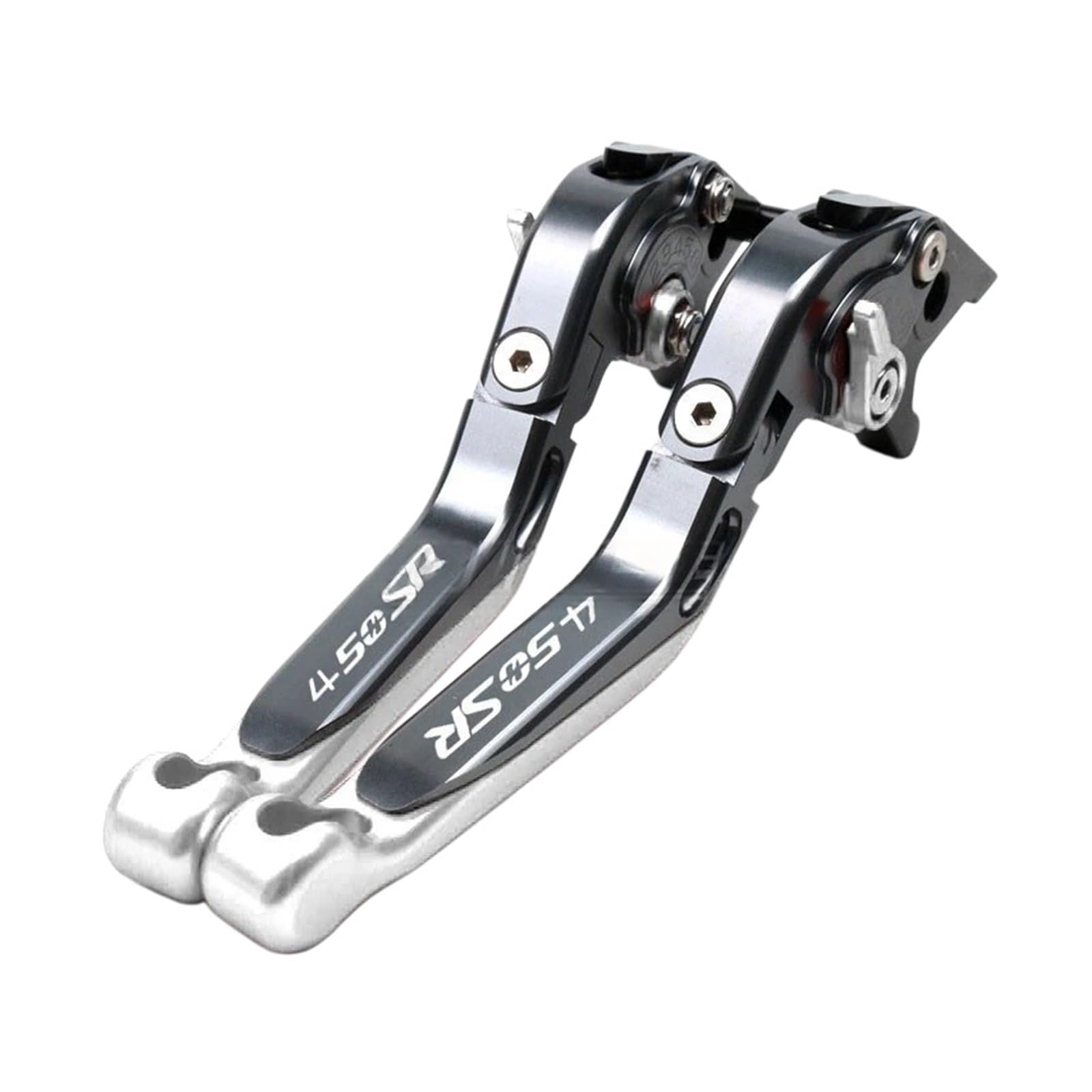 WNFTYSKE Motorcycle Brake Clutch Lever Pivot Levers Motorcycle Accessories CNC Aluminum Folding Extendable Brake Clutch Lever for CFMOTO 450SR 450 SR 2022