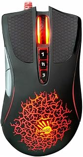 A90 Gaming Mouse Compatible for Bloody A90 with Light Strike (LK) Optical Switch/Scroll - 8 Programmable Buttons