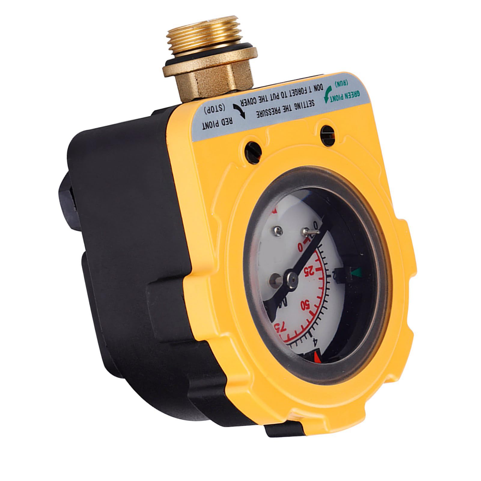 Regolatore di Pressione Elettronico 10bar per Pozzi Profondi con Pompa Sommersa Autoadescante 220V NPT1/2 - Spina Europea, Uso Residenziale e Commerciale