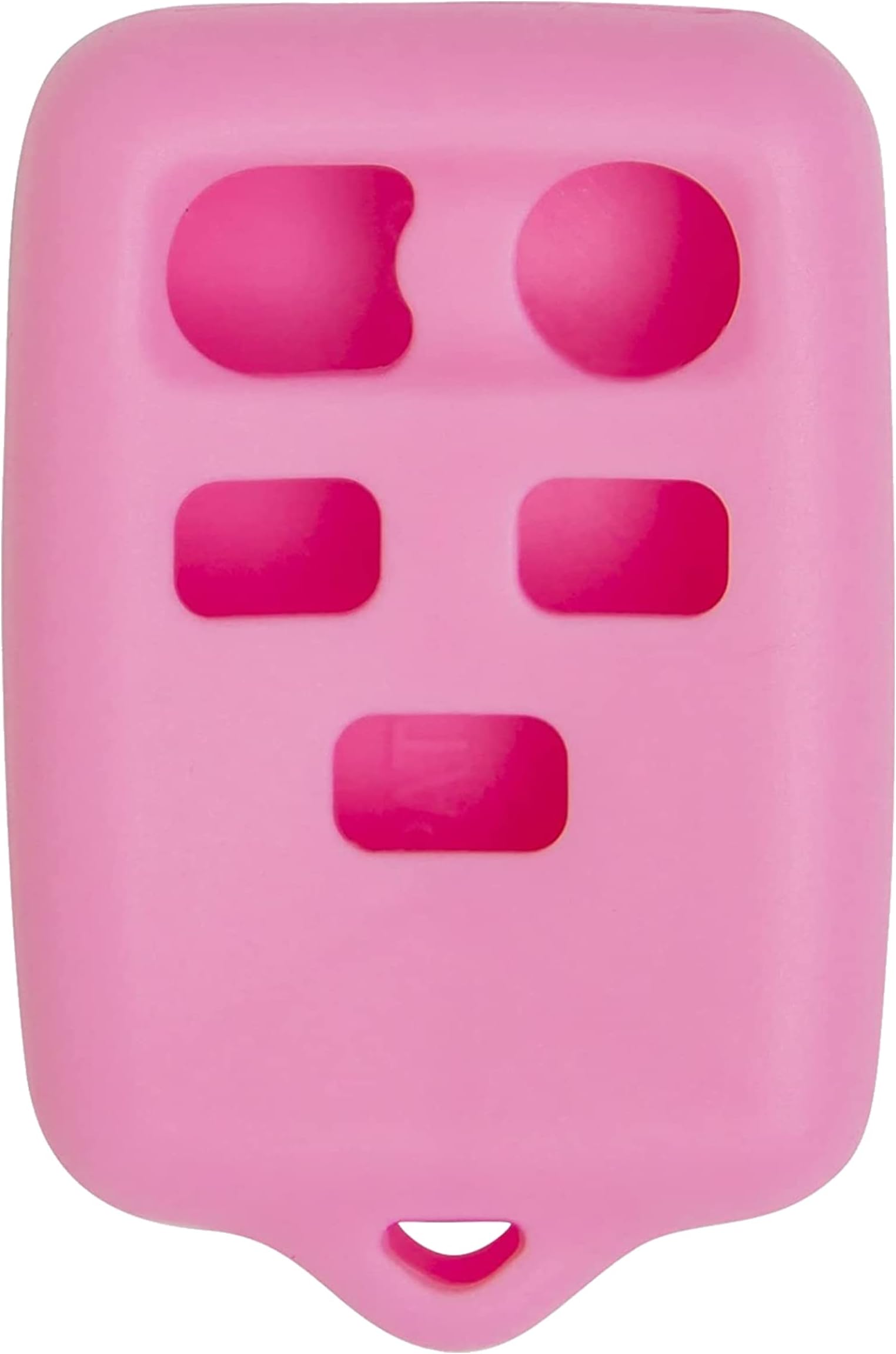 Keyless2Go Replacement for New Silicone Cover Protective Case for 5 Button Remote Key Fob with FCC CWTWB1U511 - Pink