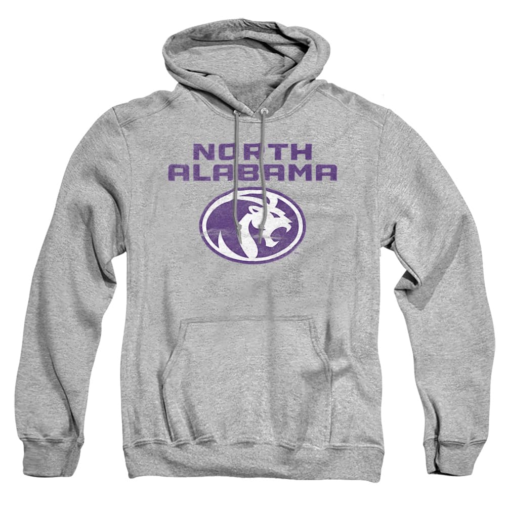 LOGOVISION Official Collegiate Distressed Primary Logo Adult Pullover Hoodie Collection — view 534
