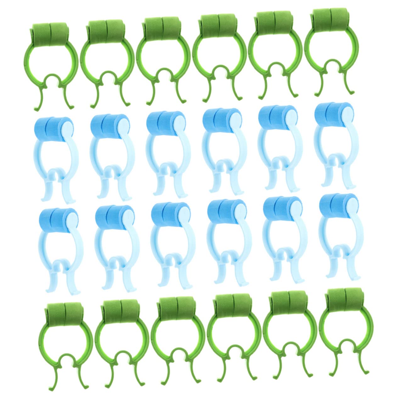 48pezzi Clip Per Naso Per Allenamento Stopper Nasali Per E Sangue Dal Naso Clip Per Fissaggio E Pom Per Viaggi E Uso Quotidiano