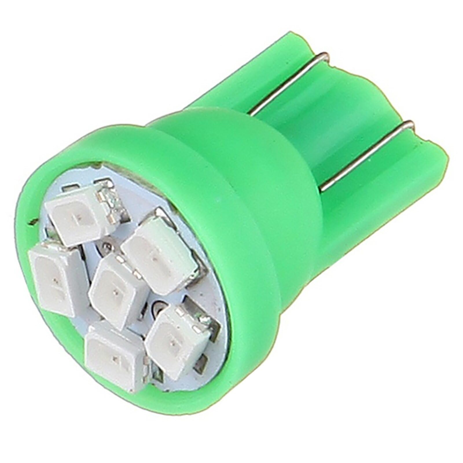 ECCPP 5x Instrument Cluster Dash Panel Lights T10-6-3020-SMD-Green W5W 147 152 158 159 161 168 184 192 193 259 280 285 447 464 501 555 558 585 655 656 657 1250 1251 1252 2450 2652 2921 2825 PC 175