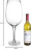 YUANXIN Giant Wine Glass Stemware Creative Oversized Goblet Oversized Champagne Glass Beer Mug Red Wine Glass 2500ml