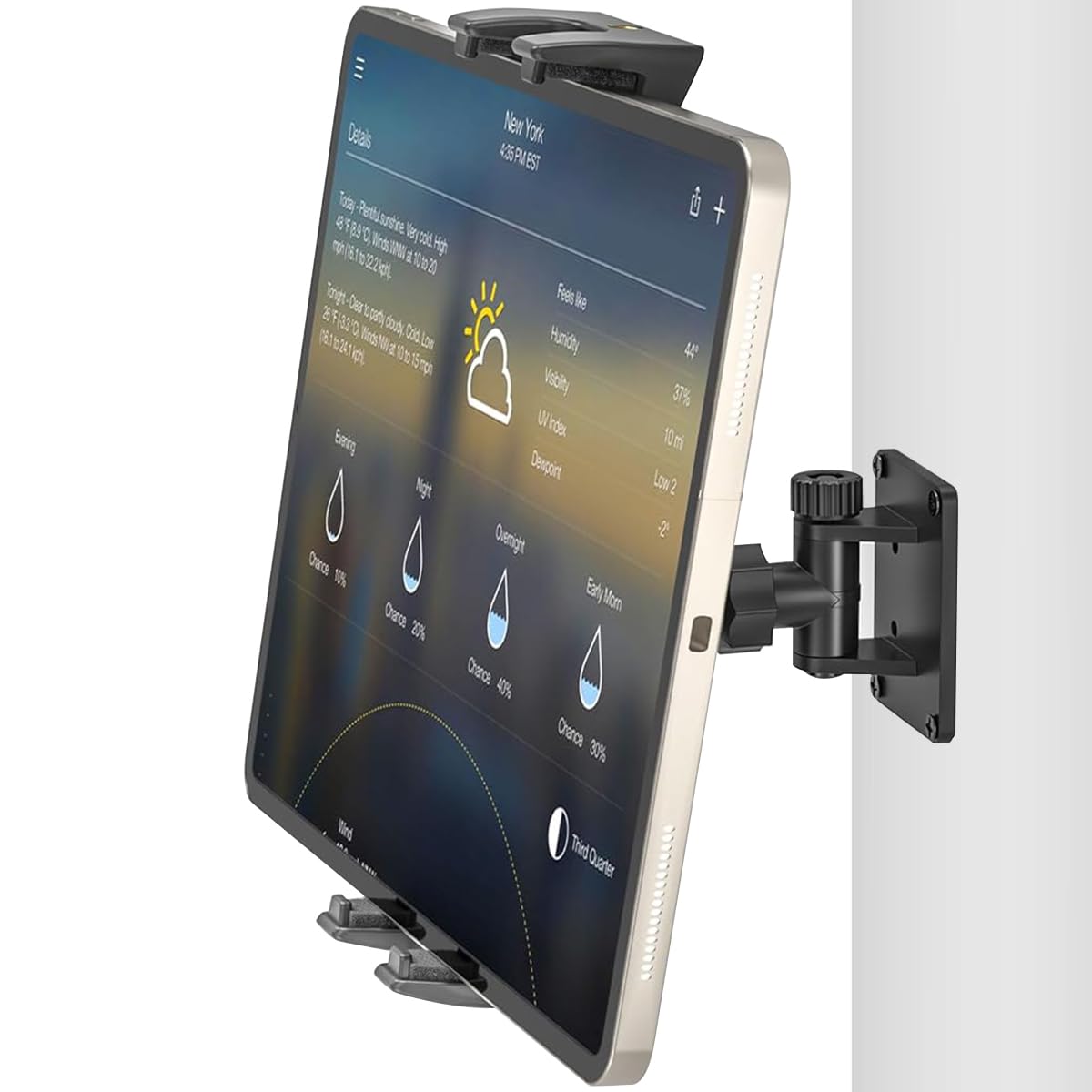 ZORBES® Wall Mount Tablet Holder 360° Rotatable Phone Tablet Holder Non-slip Retractable Claws Design Screw Fixed Universal Phone Tablet Holder (B0D91MZVQ7) Amazon Price History, Amazon Price Tracker