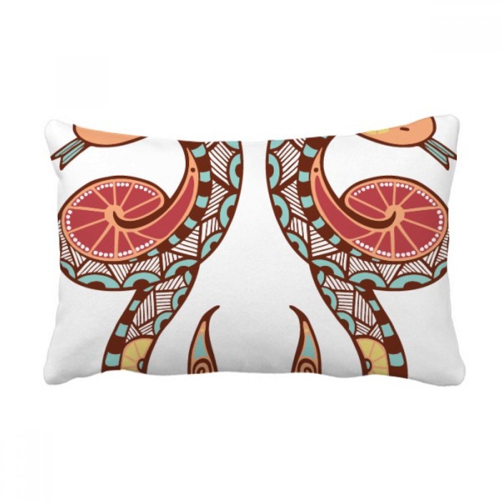 Oreiller lombaire constellation Gémeaux avec insert et housse de coussin décoratif de salon