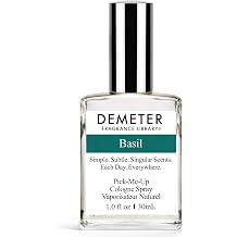 DEMETER Natural Perfume Spray Cologne for Women, Basil, 1 oz