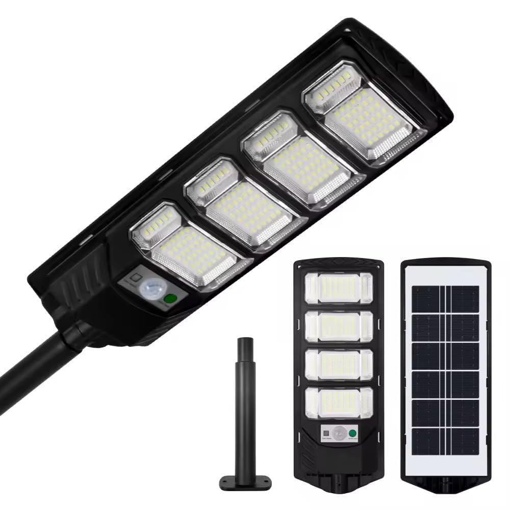 Adiohub Solar Lights Outdoor 192 Led Lamp Waterproof Wireless Solar Flood Light Security Motion Sensor Light Outdoor with Multi-Functioning Mode Home & Garden 80 W (Pack_1) (B0CST2295L) Amazon Price History, Amazon Price Tracker