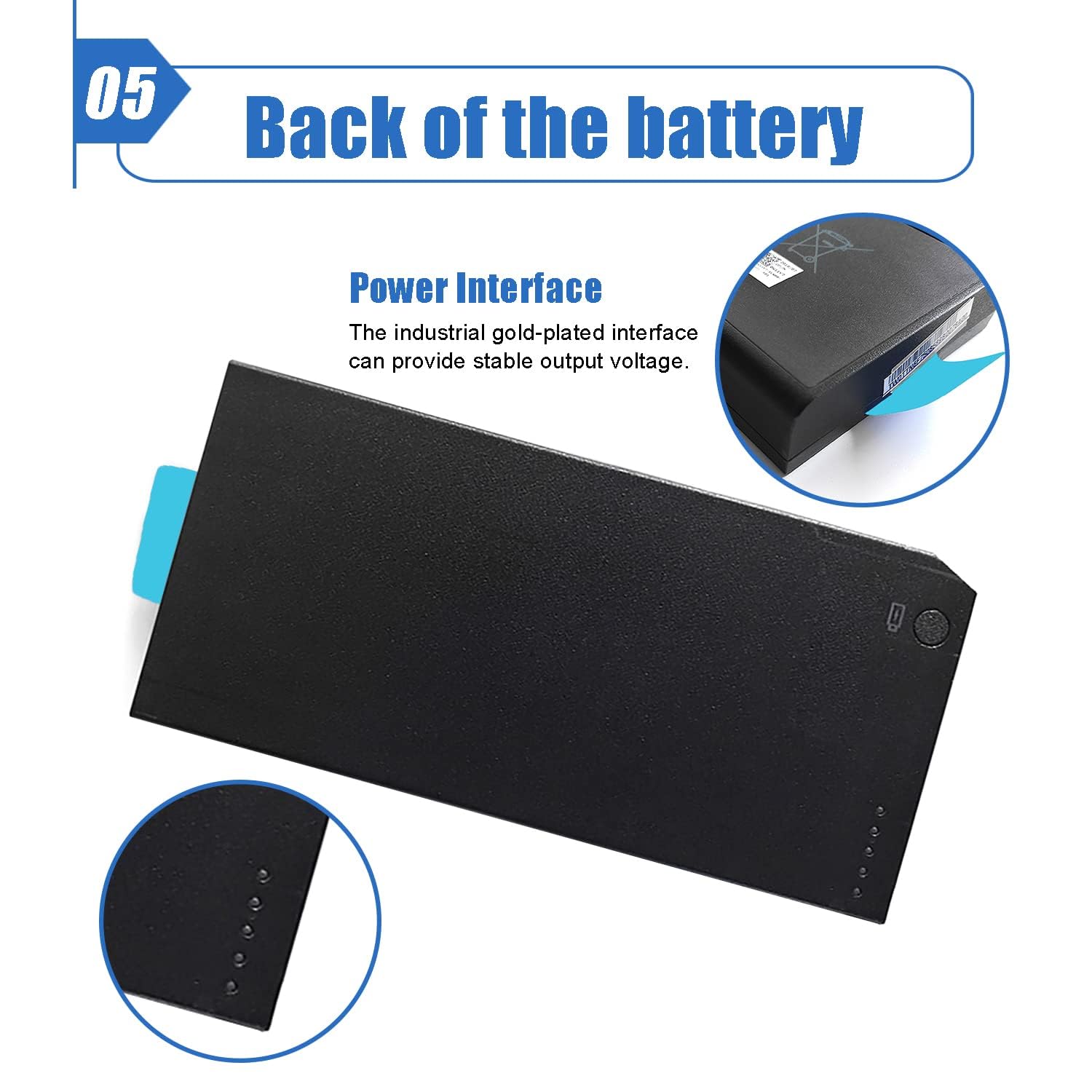 Battery for Dell Latitude 14 RUGGED EXTREME 7414,replacement Dell