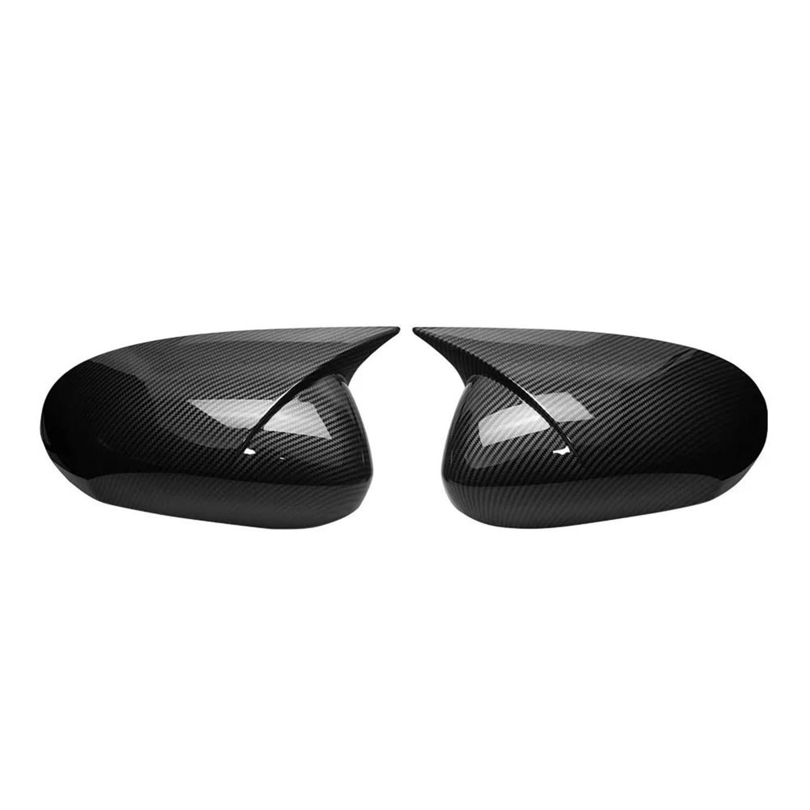 Yeskit Carbon For Kia For Sportage 2015-2022 2X Car Sticker Rearview Side Mirror Cover Wing Cap Exterior Case Trim Decoration(Carbon)