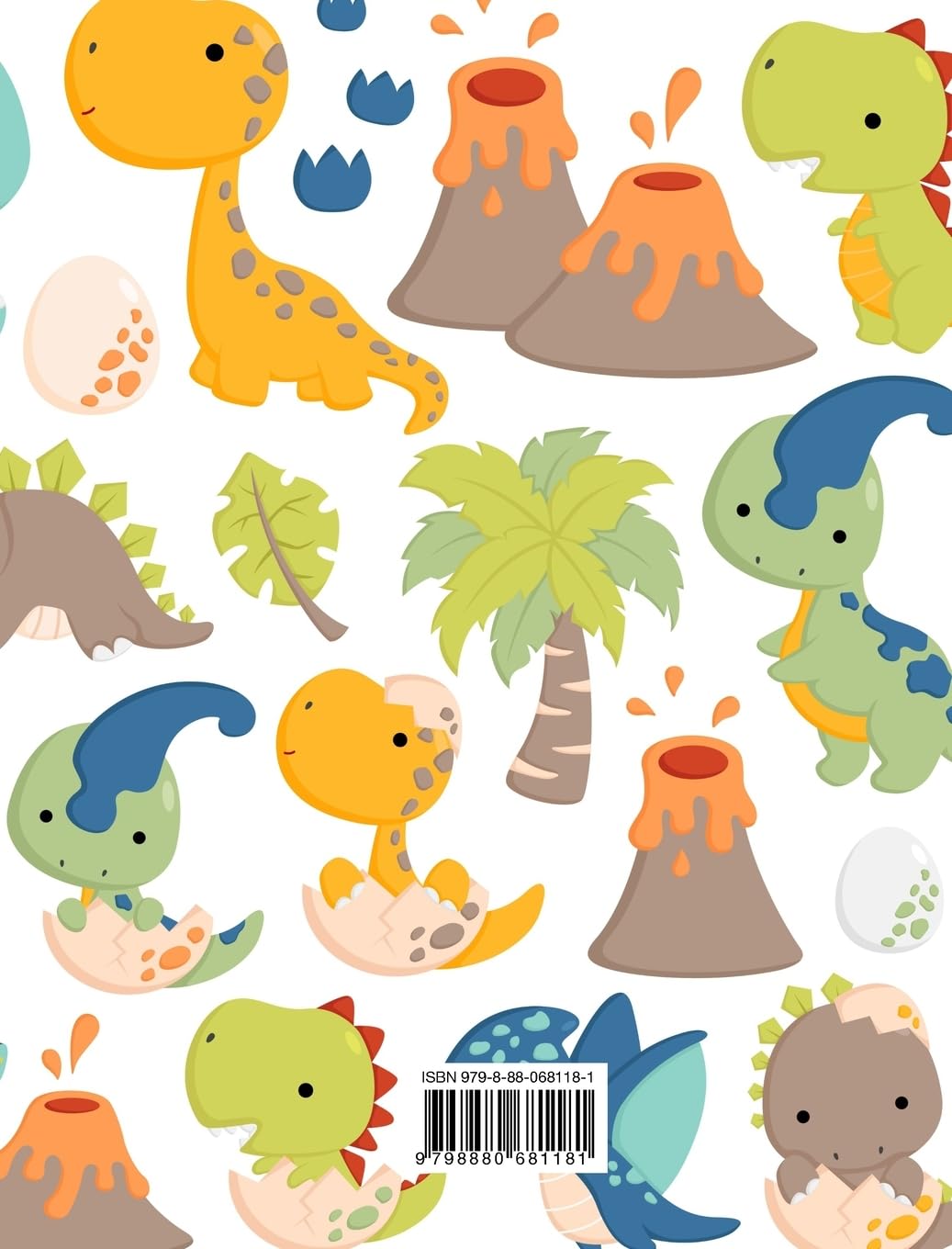 I cuccioli di dinosauro più carini - Libro da colorare per bambini - Scene preistoriche uniche di piccoli dinosauri: Creature affascinanti che stimolano la creatività e il divertimento dei bambini