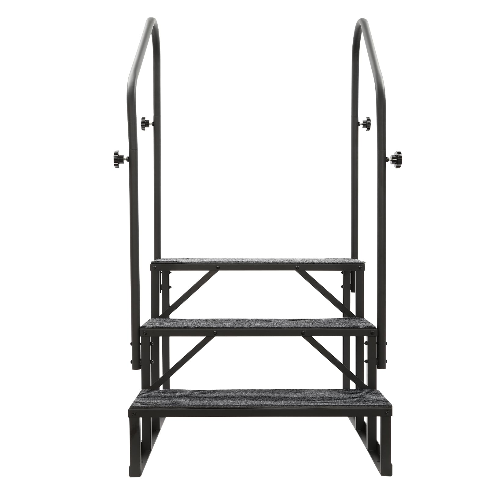 Wohnmobil-Treppe 3-stufige, Tragbare RV Stufen, 204kg Tragkraft