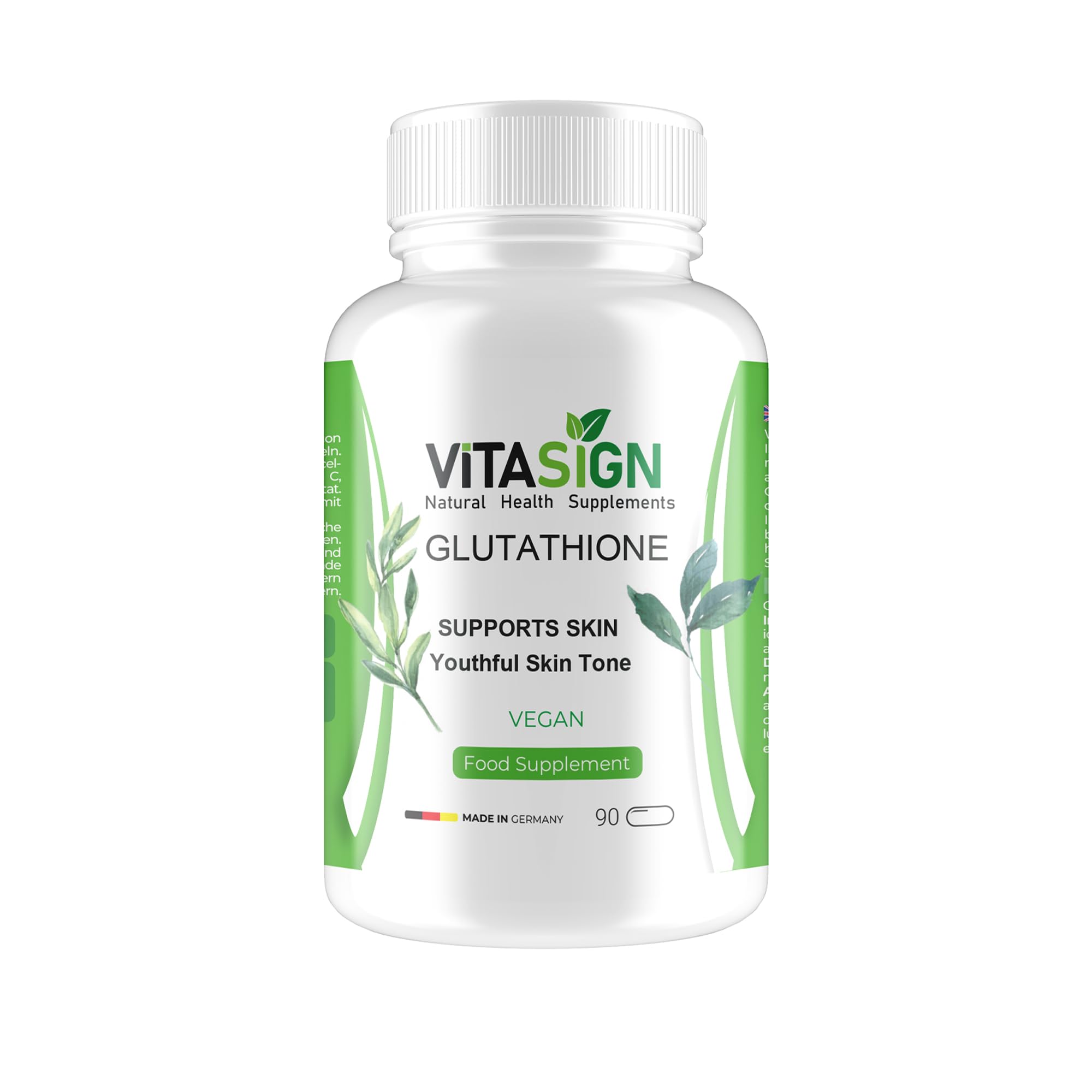Sponsored Ad – Premium Glutathione, Vegan Capsules, 90 Count – Supports Skin & Youthful Skin Tone