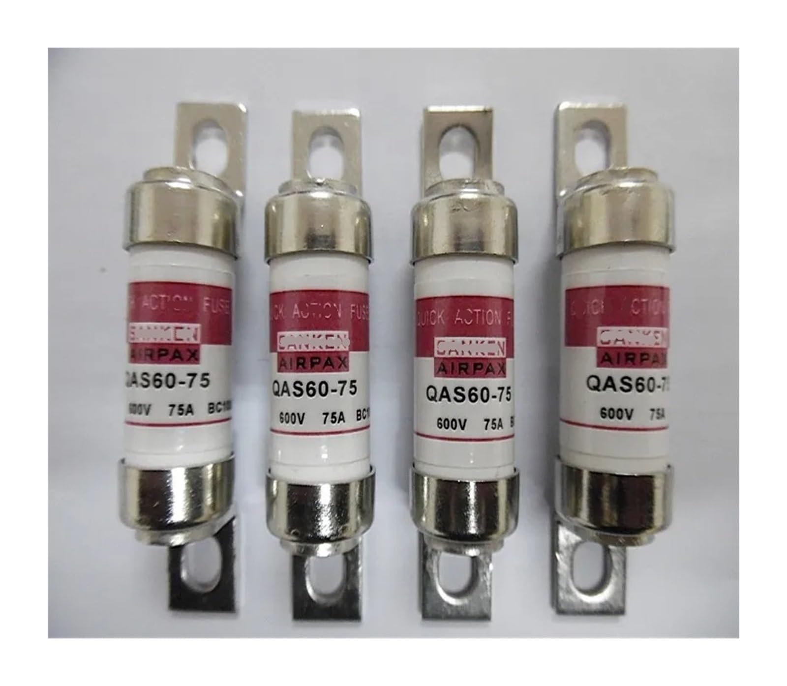 4pcs Fuses QAS60-75 75A 600V QAS60-50 QAS60-50S 50A 600V QAS60-20 QAS60-30