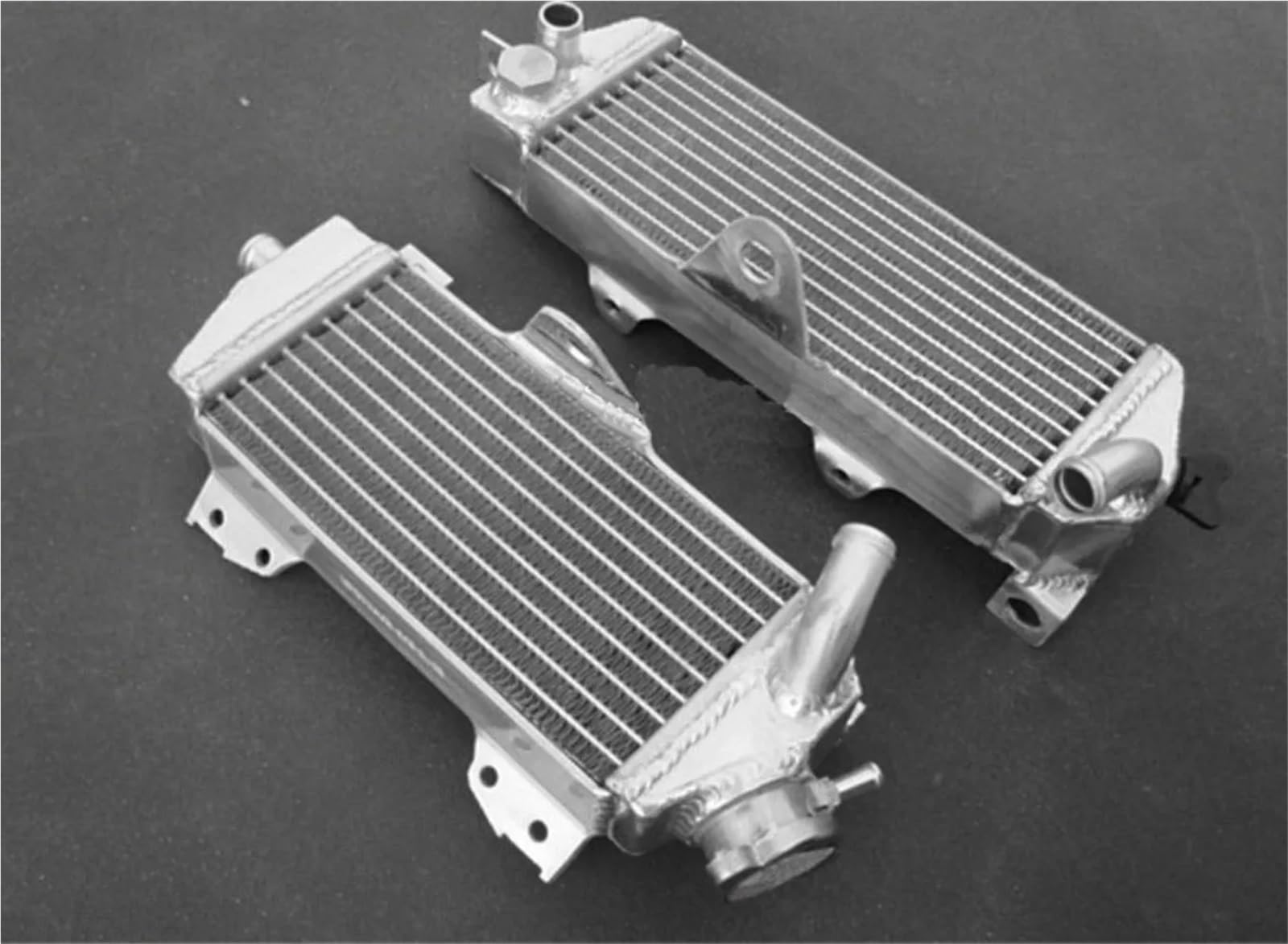 estaw Chłodnicy Pasuje Do Kawasaki KDX200 KDX220R KDX 200 220 R 1995 1996 1997 1998 1999 2000 2001 Rdzeń Aluminiowy Chłodnica Płynu Chłodzącego chłodnicy oleju