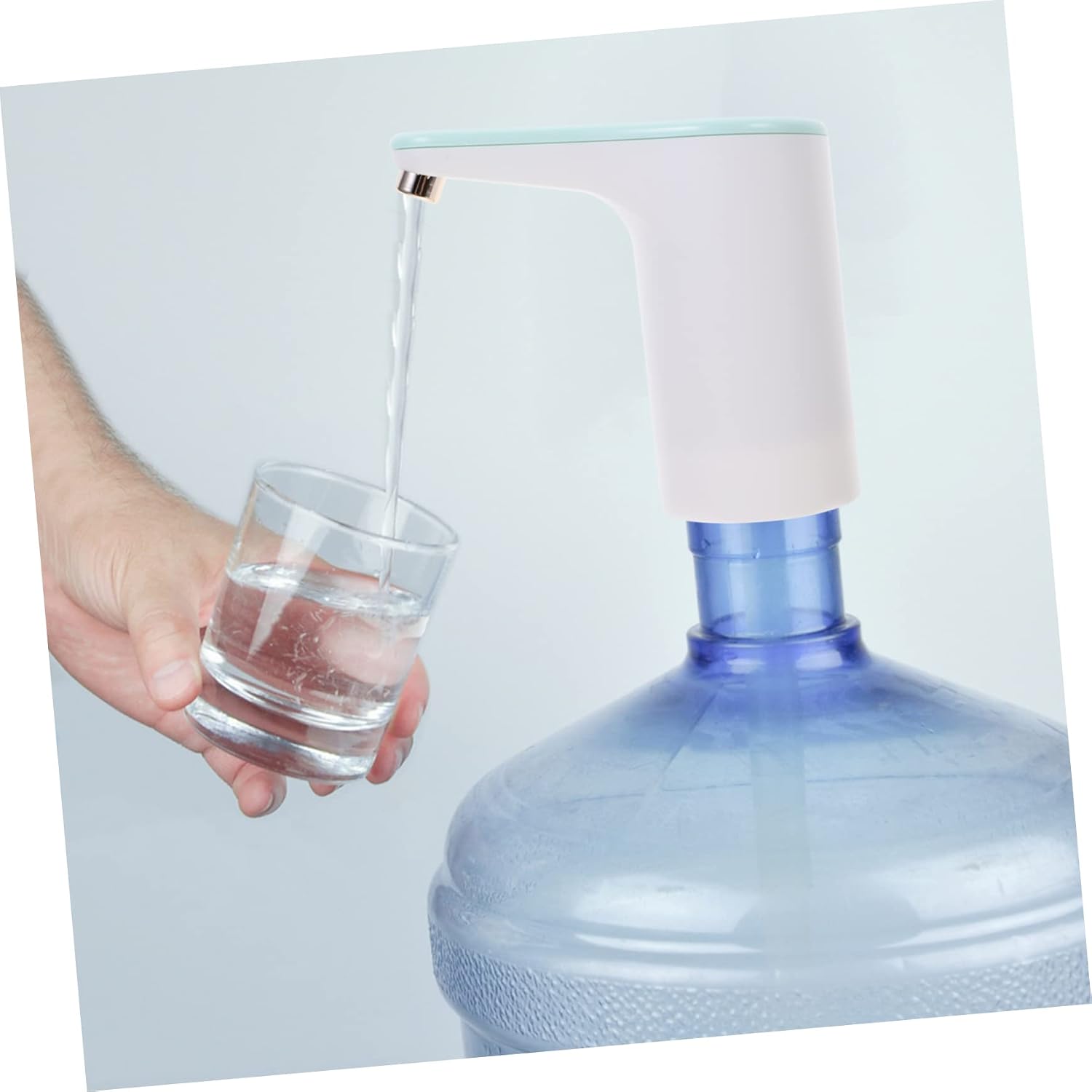 Countertop Water Dispenser Pump Rechargeable Electric Water Jug Pump Drink Dispensers for Parties