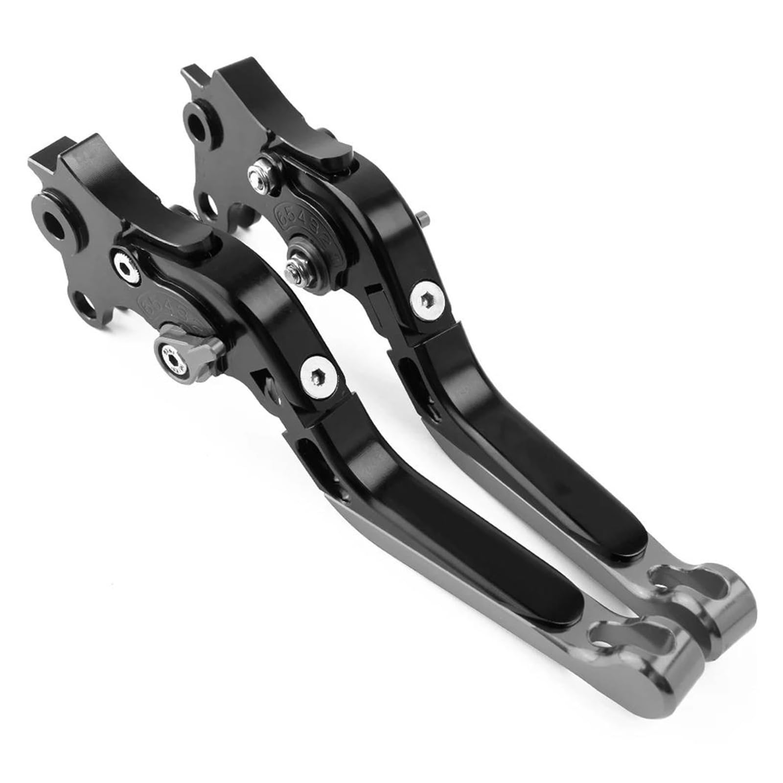 Motorcycle Brake Clutch Lever Black For Suzuki GSXR1000 K1 K2 K3 K4