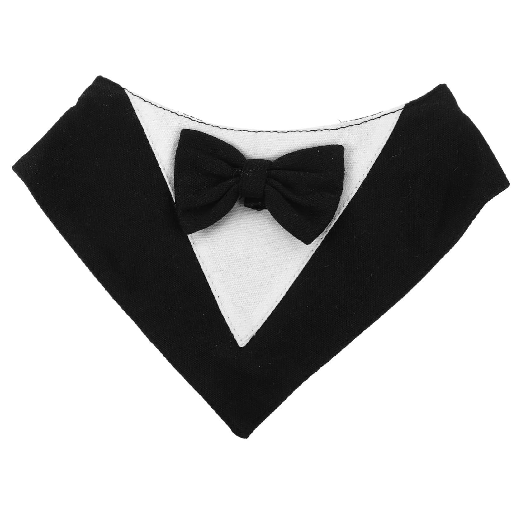 INOOMP 5stücke Hundebandana Für Welpen Verstellbare Polyester-halsbinde Mit Triangular-Design Accessoire Für Hundeburger Und Festliche Anlässe Waschbar Und Pflegeleicht