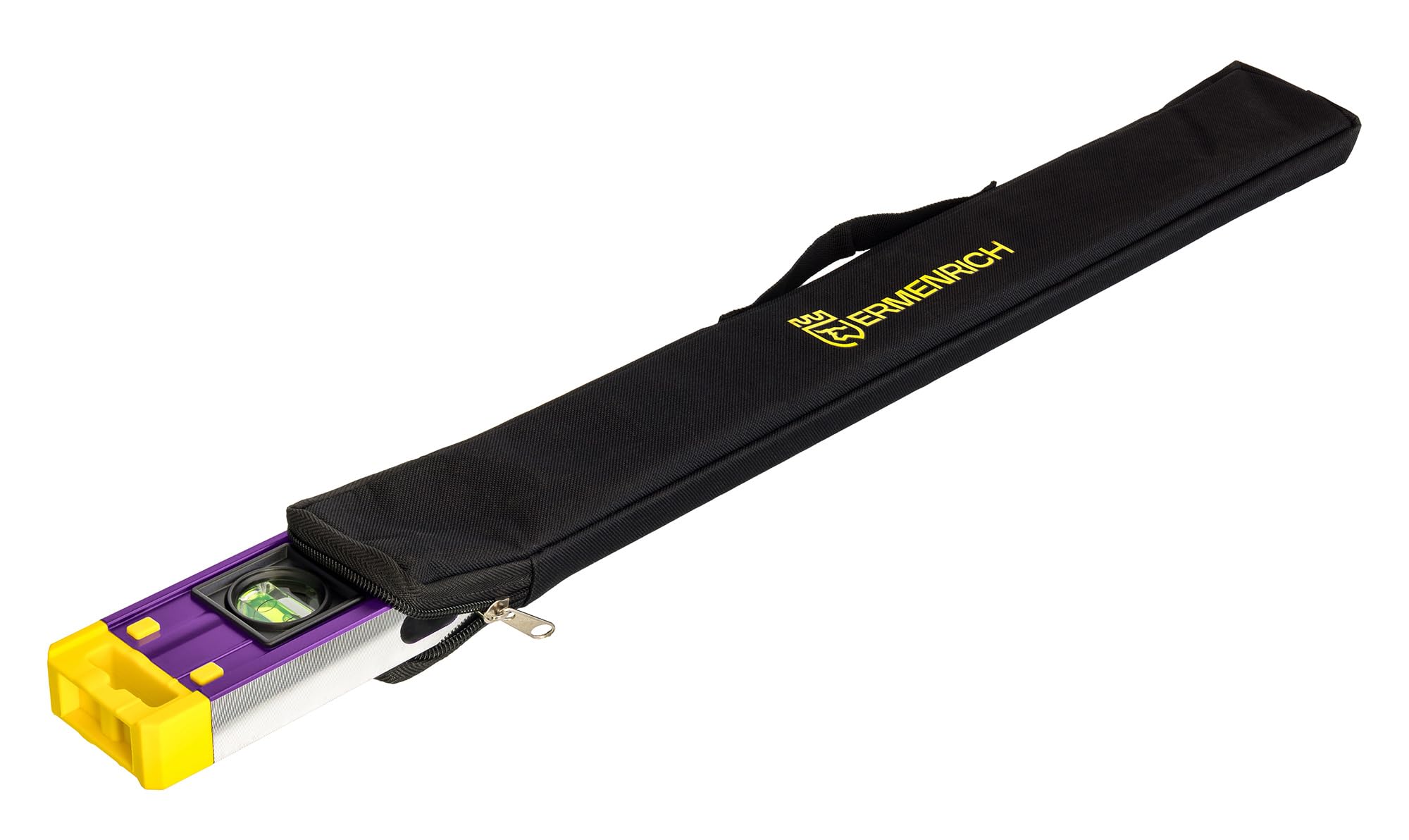Verk LY60 Inclinómetro Digital 0–360° 60 cm con Nivel de Burbuja | con Precisión ±0,1°, Medición de Ángulos Inclinaciones y Pendientes, Base Magnética Indicador Sonoro, Carpintería Bricolaje