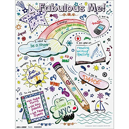 Really Good StuffReady-To-Decorate Fabulous Me! Posters - 24 posters